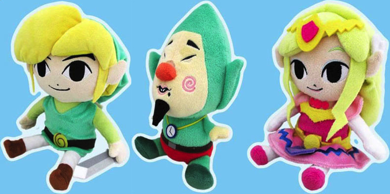 the legend of zelda plushies