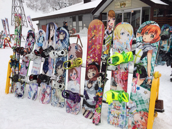 Asaka Karin Love Live Nijigasaki High School Idol Club Love Live Snow Anime  Anime Girls Skiing Coats Wallpaper  Resolution3600x1800  ID1358757   wallhacom