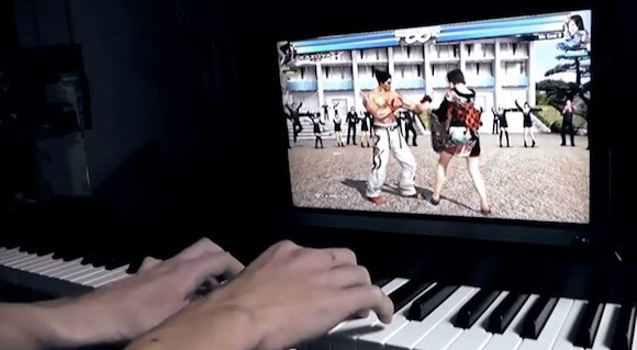 You can play Tekken using a piano!!! 【Video】