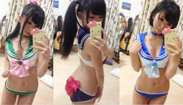 Sailor Moon lingerie selfies have arrived!