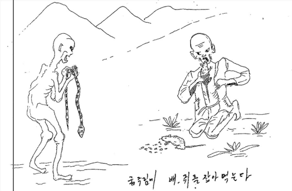 Survivor of North Korean gulags makes wrenching drawings of what happens inside5