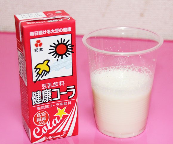Is cola-flavored soy milk the answer to our prayers? We find out
