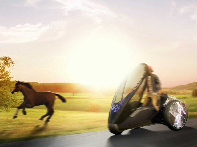 Toyota’s new concept is more high-tech horse than car