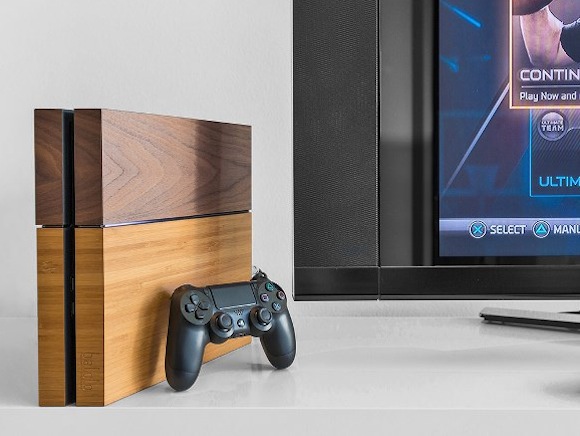 Looking to make your PlayStation 4 stylish and unique? This real wood case may be just the thing!