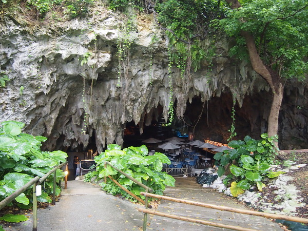 Enjoy the ambiance of Okinawa’s aptly named Cave Cafe (plus “chest hair of the ancients”!)