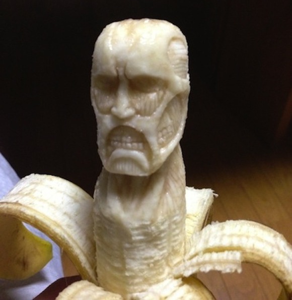 We’re going bananas over these amazing Attack on Titan…bananas!【Photos ...