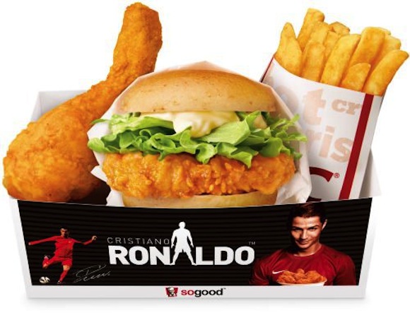 KFC launches collaboration with soccer star Ronaldo, ensures next generation will be too fat to play