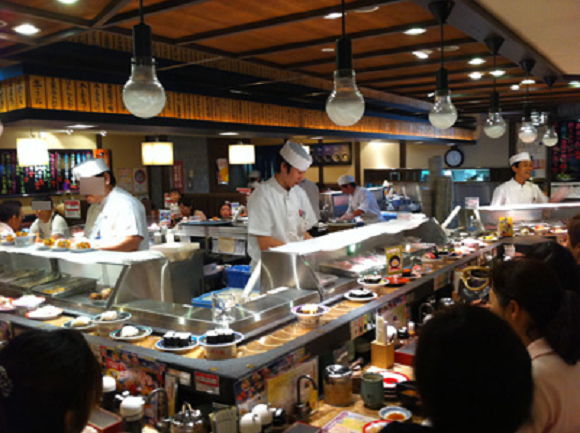 Who loves revolving sushi? Only families, couples, and solo diners (so, just about everyone)