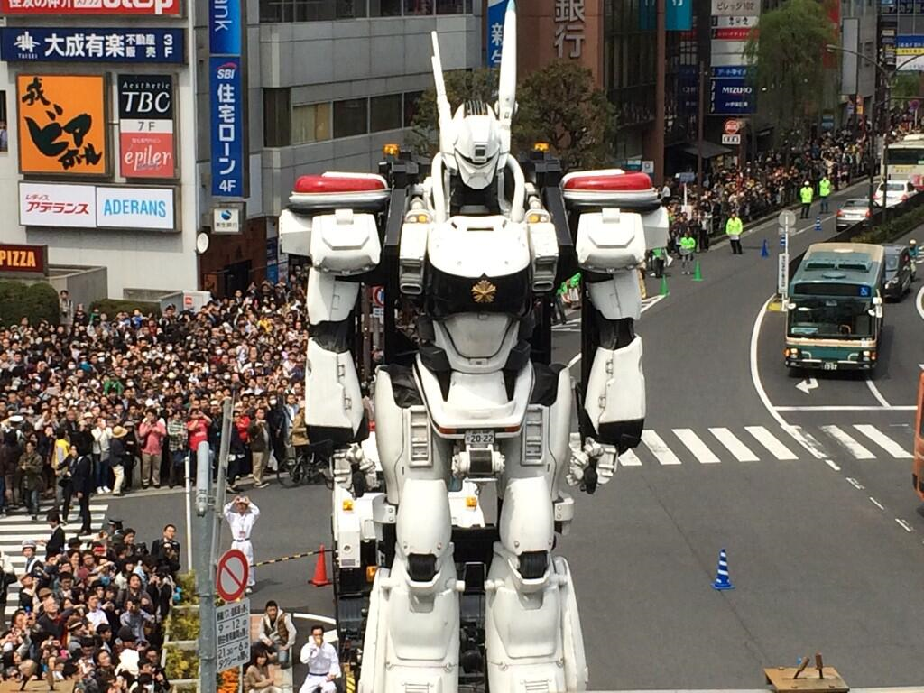 Giant Patlabor robot stands tall in Tokyo even as film's director calls it  “useless” 【Photos】 | SoraNews24 -Japan News-