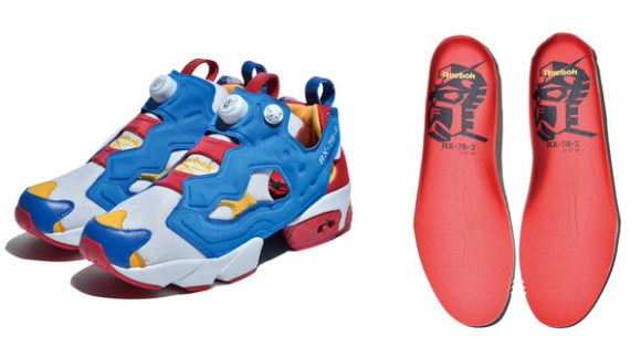 Reebok Trots Out Gundam Sneakers in Classic Colors