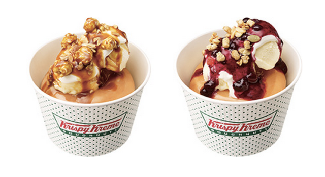 Krispy Kreme Japan makes the dessert of our dreams: Doughnut ice cream sundaes