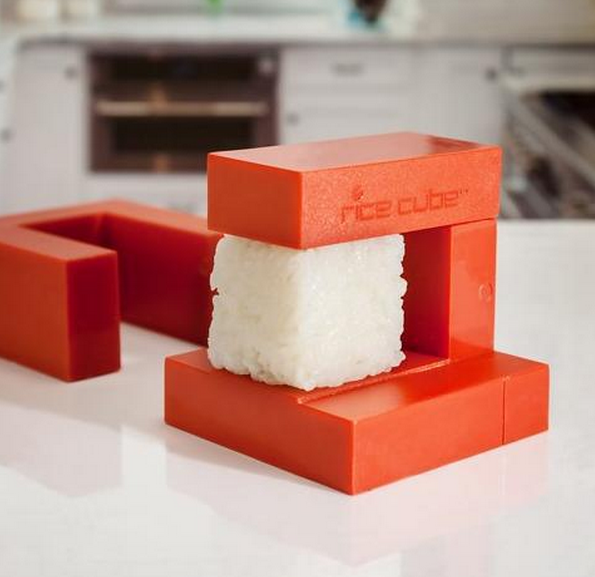The Rice Cube — tasty-looking appetizers made fun and easy!!