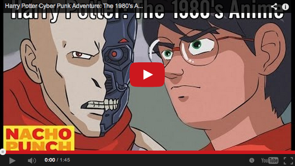 “A Cyberpunk Adventure: Harry Potter The 1980s Anime” just made our day