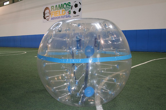 We try %22Bubble Soccer%222