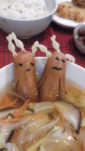 We're not going to lie...these sausage people in Japanese bento freak us out10