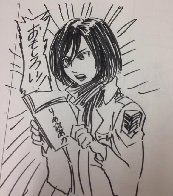 Attack on Titan sketch wows Twitter users and other manga artists alike |  SoraNews24 -Japan News-