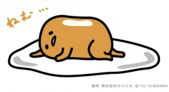 Meet the most unmotivated Sanrio character ever — Gudetama, the lazy egg!