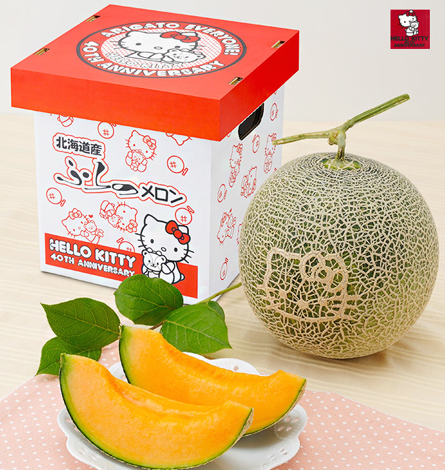 Hello fruit. Kitty Melon. Мелон пачки. Japanese Fruit package.