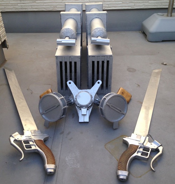 Real, functional Attack on Titan swords: This man’s year-long project will blow your mind