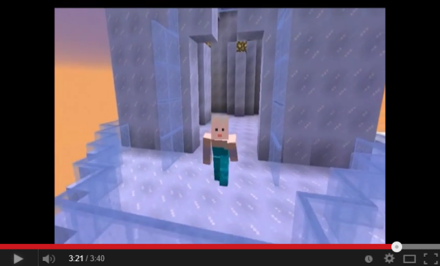 Elsa comes to the world of Minecraft in Japanese fan’s shot-for-shot Frozen video