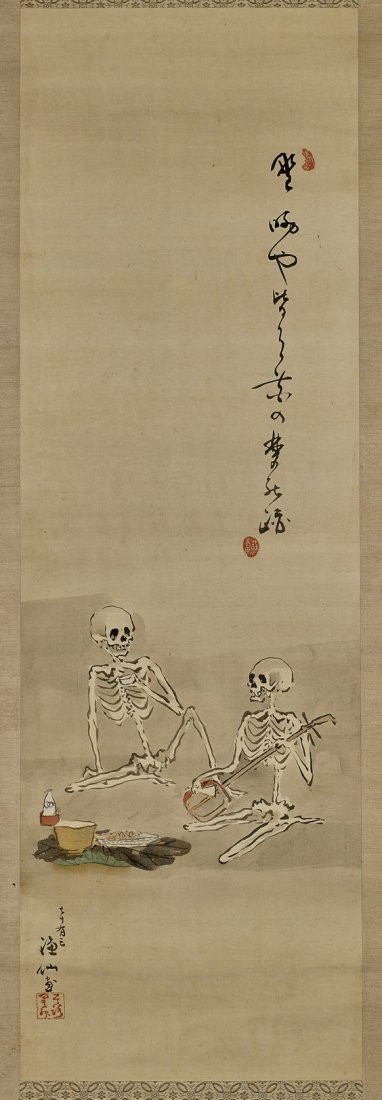 Macabre Japanese ukiyo e reveal gothic side to art of the floating