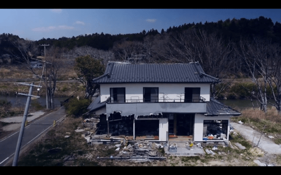 Spooky shots of the abandoned Fukushima disaster area taken with a drone11