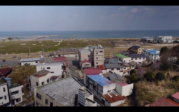 Spooky shots of the abandoned Fukushima disaster area taken with a drone14
