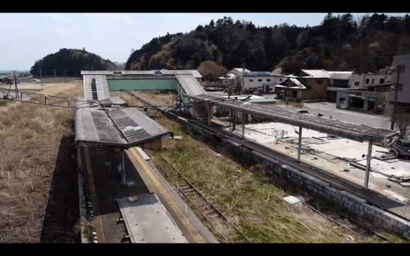 Spooky shots of the abandoned Fukushima disaster area taken with a drone5