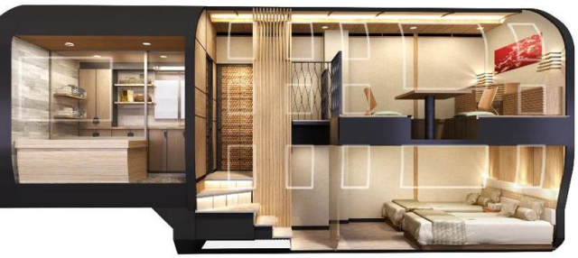 JR unveils amazing luxury train that we’d like to live in like high-class hobos