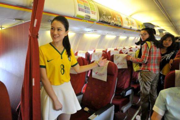 flight attendant brazil world cup jersey3