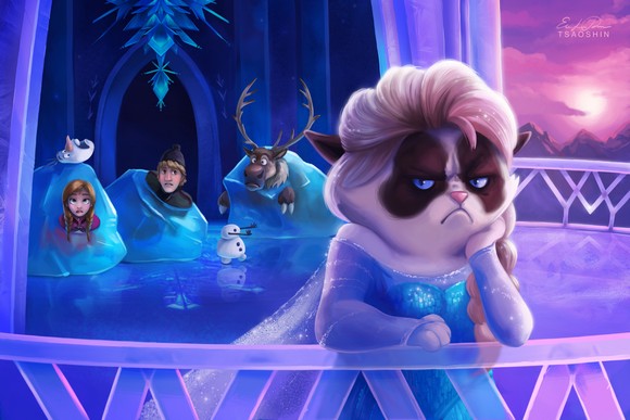 Disney movies with a grumpily ever after ending are just as epic and way funnier!【Pics】