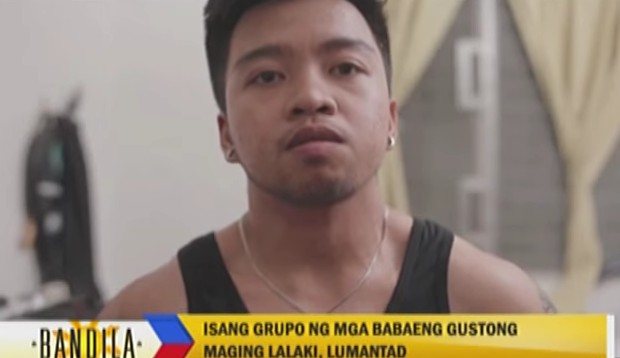 Philippine transgender group fights for rights with handsome posterboy