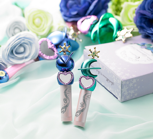 Sailors Uranus and Neptune are here to save your lips with Sailor Moon lip balm