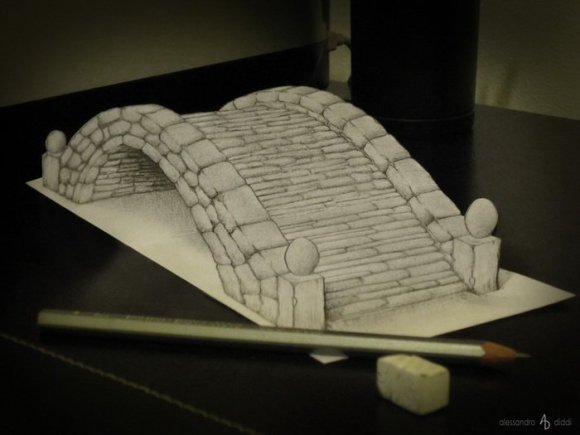 19 pencil drawings that trick your mind into thinking they're 3-D5