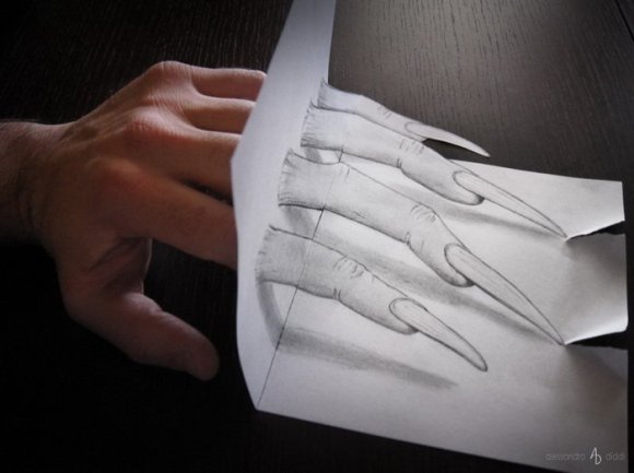 19 pencil drawings that trick your mind into thinking they're 3-D6