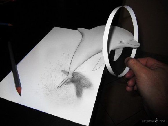 19 pencil drawings that trick your mind into thinking they're 3-D7
