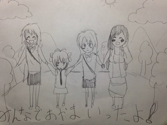 Father posts six-year-old daughter's anime character drawings online, net  users not convinced | SoraNews24 -Japan News-