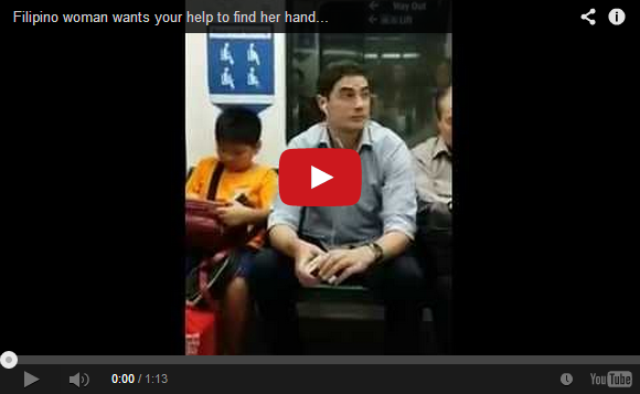 Woman in Singapore is looking for the “sexy” man she saw on the train–but is she out of luck?