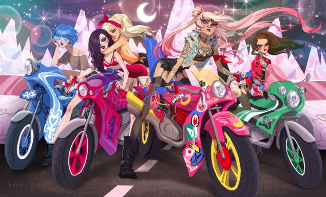 Space retro to steam punk: Sailor Moon girls get awesome makeovers