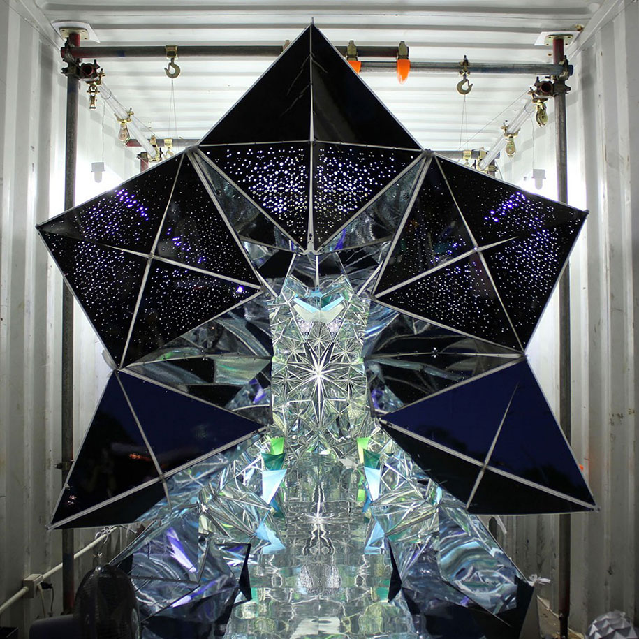 Step into a different dimension in this breathtaking life-sized