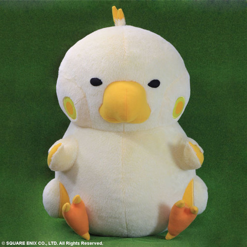 Chubby Chocobo Plush Is As Round As He Is Adorable