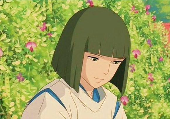 This is what happens when you give a Ghibli character a typical anime haircut