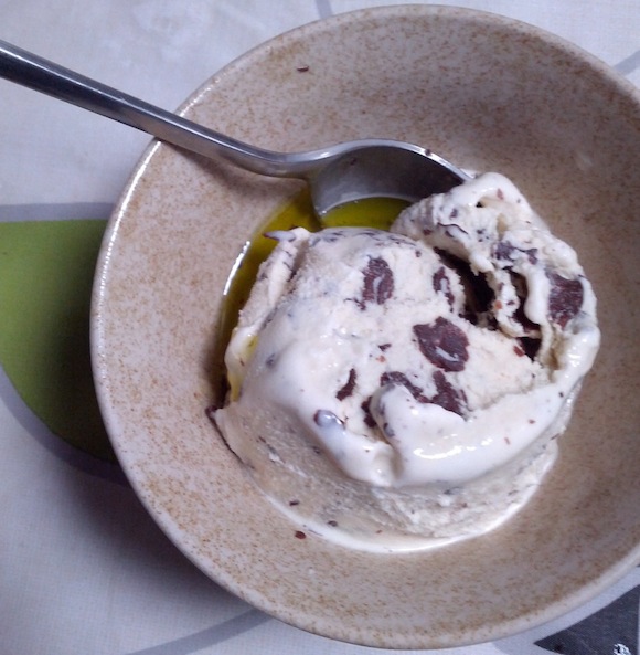 Seriously? Olive oil!? Turn ice cream into gourmet gelato with this easy but fattening trick