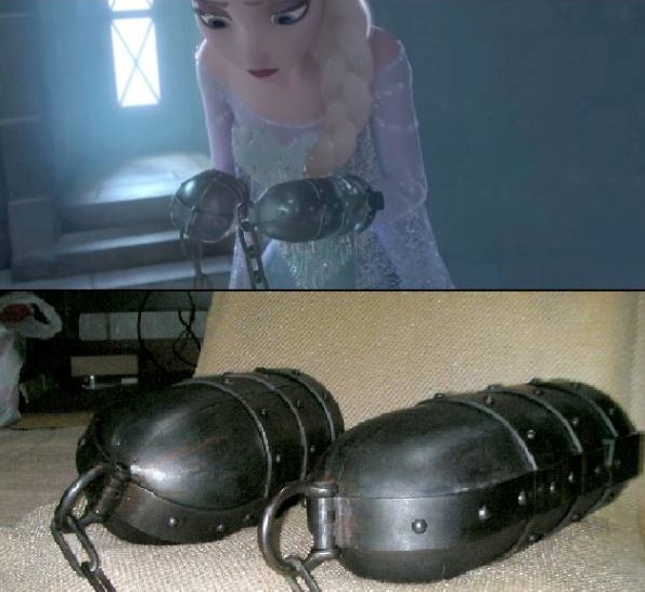 Now you too can imprison a wizard with real-life “Frozen” handcuffs