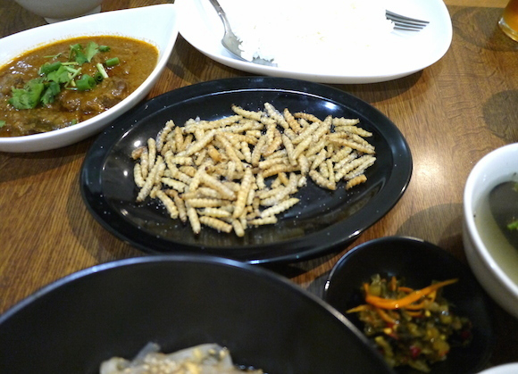 Enjoy some Shan cuisine with a side order of caterpillars at Tokyo’s Nong Inlay restaurant