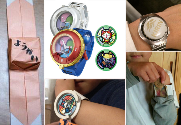 Yo-Kai Watches selling out everywhere, resourceful kids and parents make their own instead