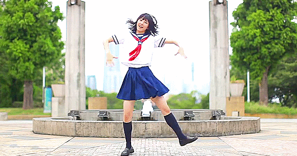 Sailor-suited fan's crazy anime dance gives us a double dose of cuteness  and energy 【Video】 | SoraNews24 -Japan News-