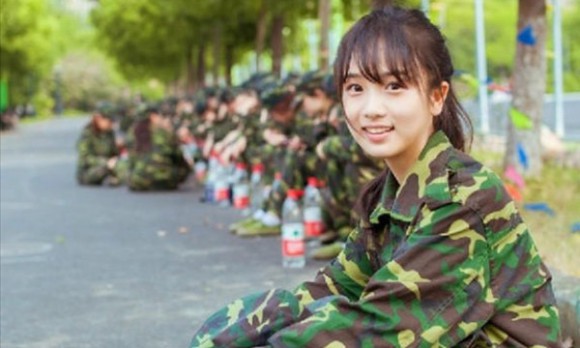 Chinese cadet is beautiful enough to make you want to join the army SoraNews24 -Japan News- image