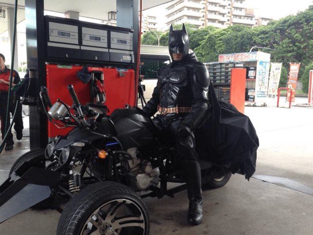 Chibatman called in by police, receives their official approval