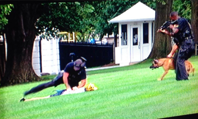 Pikachu-garbed man jumps White House fence, causes lockdown
